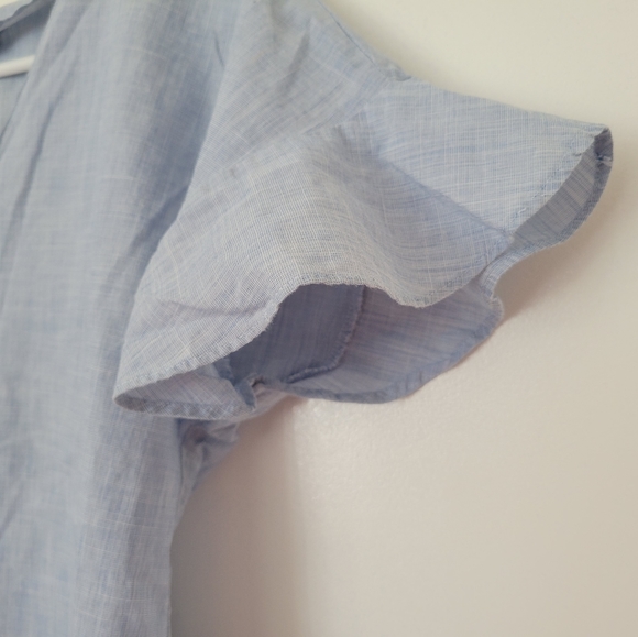 Madewell Sundrift Ruffle Top - Picture 4 of 6